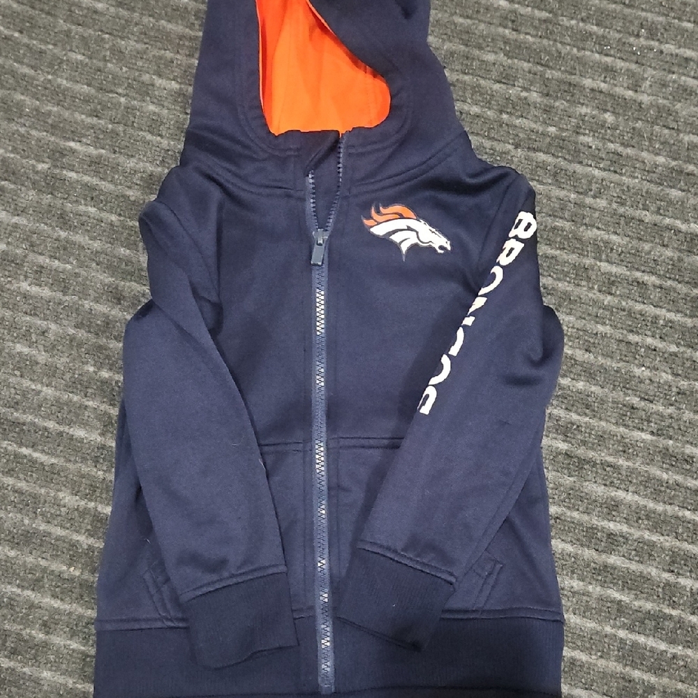 Denver Broncos Navy Hoodie